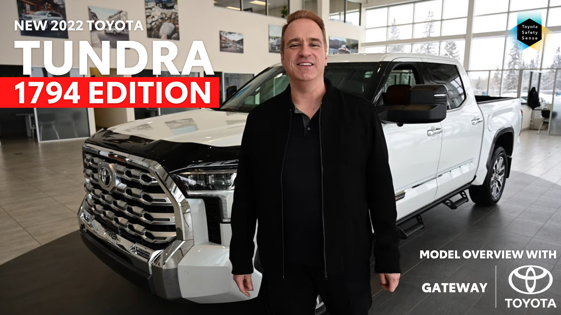 New 2022 Toyota Tundra 1794 Edition 4X4 Crewmax – Model Overview with Gateway Toyota in Edmonton, AB